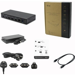 i-tec USB Type C Docking Station for Tablet, Notebook, Smartphone - 85 W - 4 x USB Ports - USB Type-C - Network (RJ-45) - 