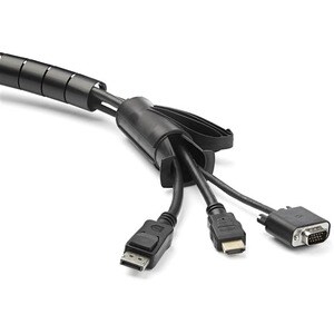 StarTech.com Kabelbündelschlauch - 45 mm x 2,5m - Kunststoff - flexibel - Spiralkabel - Kabel Sleeve - 2,5 m Länge - Polye