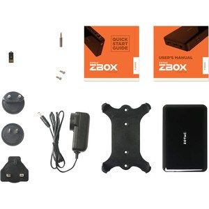 Desktop Computer Zotac ZBOX pico PI335 - Intel Celeron N4100 1,10 GHz Prozessor - 4 GB RAM LPDDR4 - 64 GB Größe Flash-Spei