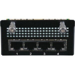 Advantech 4 Ports 1GbE RJ45 Thumbscrew Type - For Data Networking - 4 x RJ-45 10/100/1000Base-T LAN - Twisted PairGigabit 
