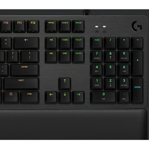 Logitech G G513 CARBON Gaming Keyboard - Cable Connectivity - USB 2.0 Interface - RGB LED - Spanish - QWERTY Layout - Carb