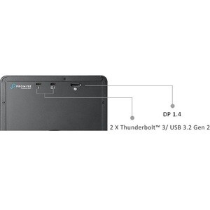 Promise Pegasus32 R8 8 x Gesamtzahl Einschübe DAS-Speichersystem - 64 TB HDD Desktop - 112 TB Unterstützte Festplattenkapa