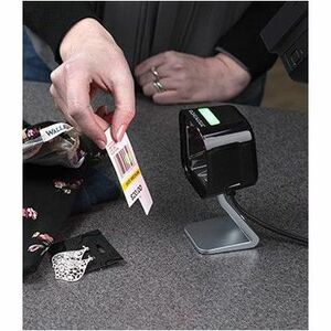 Datalogic Scanner Stand - Black - For Barcode Scanner - Tilt, Adjustable Tilt