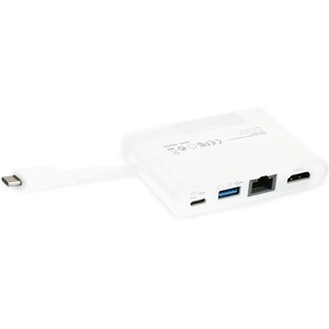 Dicota USB-Typ C Docking Station für Notebook - 100 W - 3 x USB-Anschlüsse - USB Typ C - Netzwerk (RJ-45) - HDMI - Kabelge