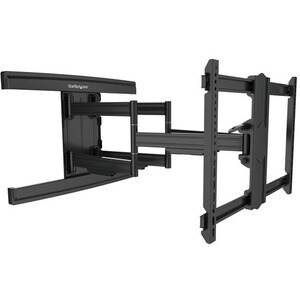 StarTech.com TV Wall Mount supports up to 100" VESA Displays - Low Profile Full Motion Large TV Wall Mount - Heavy Duty Ad