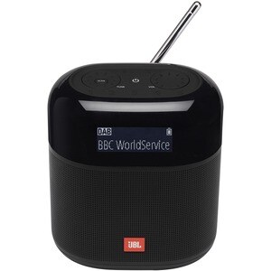 JBL Tuner XL Radio Portatile DAB/DAB+/FM con Bluetooth, JBL Pro Sound, Waterproof IPX7, Fino a 15 Ore di Autonomia, Displa