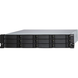 QNAP Laufwerksgehäuse SATA/600 - 2U Rackmount - 12 x HDD unterstützt - 12 x Gesamtschacht