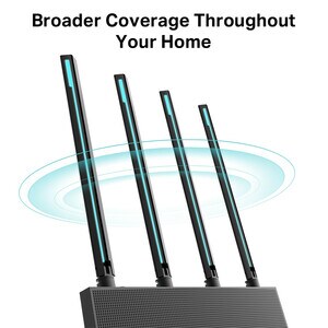 TP-Link Archer C80 Wi-Fi 5 IEEE 802.11ac Ethernet Wireless Router - 2.40 GHz ISM Band - 5 GHz UNII Band - 4 x Antenna(4 x 