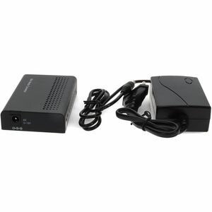 AddOn Transceiver/Media Converter - TAA Compliant - 1 Port(s) - 1 x Network (RJ-45) - Twisted Pair, Optical Fiber - Single