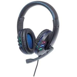 AUDIFONO C/MICROFONO USB GAMING - Binaural - Circumaural - 32Ohm - 20Hz a 20kHz - 180cm Cable - Omnidireccional Micrófono 