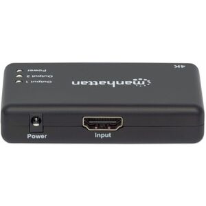 Manhattan Splitter HDMI de 2 puertos - Manhattan 4K 2-Port Splitter HDMI