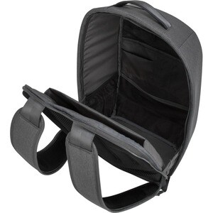 Targus Cypress TBB58802GL Tasche (Rucksack) für 39,6 cm (15,6 Zoll) Notebook - Grau - Plastik, Webstoff, Geflecht Körper -