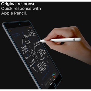Spigen GLAS.tR SLIM Tempered Glass Screen Protector - Transparent - For 25.9 cm (10.2") LCD iPad Pro - Scratch Resistant, 