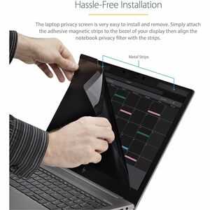 StarTech.com PRIVSCNLT15. Maximaler Bildschirmdurchmesser: 38,1 cm (15"), Suitable for: Laptop. Protection features: Kratz