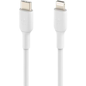 Belkin BoostCharge 1.01 m Lightning/USB-C Data Transfer Cable - Cable for iPhone, iPad Air, iPad Pro, iPad mini - First En