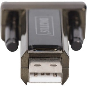 Digitus Data Transfer Adapter - 1 - 1 x Type A USB 2.0 USB Male - 1 x 9-pin DB-9 RS-232 Serial Male