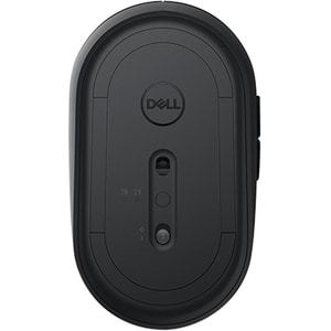 Dell Travel Mouse MS5120W - Black - Optical - Wireless - Bluetooth/Radio Frequency - 2.40 GHz - Black - 1600 dpi - Scroll 