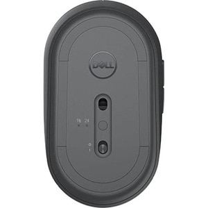 Dell Travel Mouse MS5120W - Titan Gray - Optical - Wireless - Bluetooth/Radio Frequency - 2.40 GHz - Titan Gray - 1600 dpi