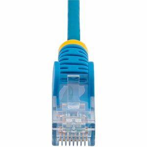 StarTech.com 0.5 m CAT6 Cable - Slim CAT6 Patch Cord - Blue - Snagless RJ45 Connectors - Gigabit Ethernet Cable - 28 AWG (