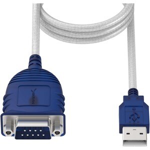 Sabrent USB 2.0 to Serial (9-Pin) DB-9 RS-232 Converter Cable, 6-Feet - 6 ft Serial/USB Data Transfer Cable for PC, MAC, P