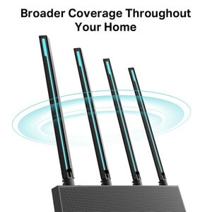 TP-Link Archer C80 Wi-Fi 5 IEEE 802.11ac Ethernet Drahtlos Router - 2,40 GHz ISM-Band - 5 GHz UNII-Band - 4 x Antenne4 x E