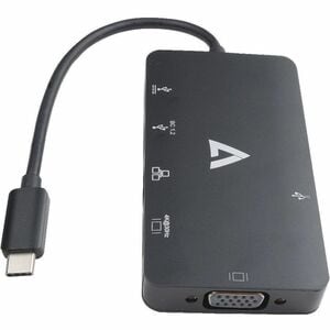 V7 V7UC-U3CRJ45HDVG-BLK. Version USB: 3.2 Gen 1 (3.1 Gen 1), Connecteur USB: USB Type-C, Type de connecteur USB: Mâle. Cou