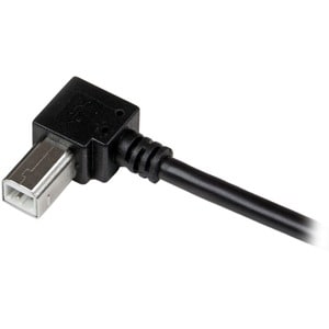 StarTech.com 3m USB 2.0 A to Right Angle B Cable - M/M - Cable for Scanner, Printer - First End: 1 x 4-pin USB 2.0 Type A 