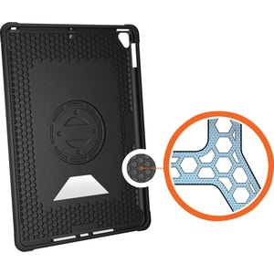 Urban Armor Gear Metropolis Carrying Case for 25.9 cm (10.2") Apple iPad Tablet - Black - Hand Strap - Bulk