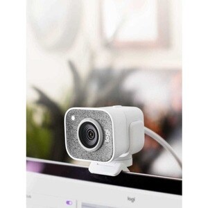 Logitech StreamCam Webcam - 60 fps - Branco - 1920 x 1080 Vídeo - Foco automático - 78° Angle - Microfone - Monitor