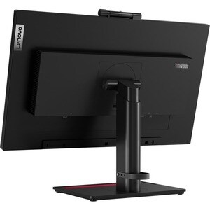 Lenovo ThinkVision T24v-20 24" Class Webcam Full HD LCD Monitor - 16:9 - Raven Black - 23.8" Viewable - In-plane Switching