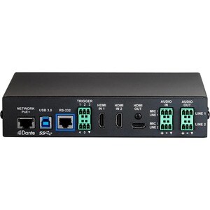 Vaddio AV Bridge 2x1 Video and Audio Mixer for Video Conferencing - Black - Functions: Video Capturing, Video Streaming, V