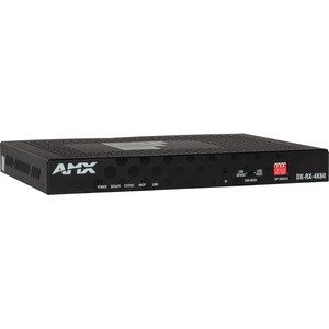 AMX DX-RX-4K60 DXLink 4K60 HDMI Receiver Module - 1 Output Device - 328 ft Range - 1 x Network (RJ-45) - 2 x USB - 1 x HDM