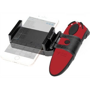 Socket Mobile DuraScan D760 Handheld Barcode Scanner - Wireless Connectivity - Red - 762 mm Scan Distance - 1D, 2D - Laser
