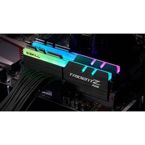 G.SKILL Trident Z RGB RAM Module for Desktop PC, Motherboard - 64 GB (2 x 32GB) - DDR4-3200/PC4-25600 DDR4 SDRAM - 3200 MH