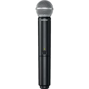 Shure Wireless Dual Vocal System with two SM58 - 572 MHz to 596 MHz Operating Frequency - 50 Hz to 15 kHz Frequency Respon