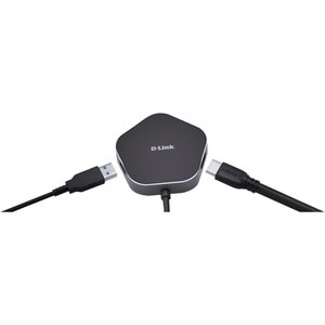 D-Link USB Type C Docking Station for Notebook - 60 W - 3 x USB Ports - 2 x USB 3.0 - USB Type-C - HDMI - Thunderbolt - Wired