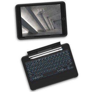 ZAGG Rugged Book Rugged Keyboard/Cover Case (Book Fold) for 10.2" (259.08 mm) to 10.5" (266.70 mm) Apple iPad Pro, iPad (7