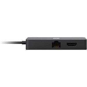 Station d'accueil Microsoft USB Type C pour Notebook - Noir - USB Type-C - Réseau (RJ-45) - HDMI - VGA - Filaire - Gigabit