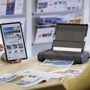 Canon PIXMA TR150 Portable Inkjet Printer - Colour - 4800 x 1200 dpi Print - Manual Duplex Print - 50 Sheets Input - Wirel