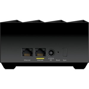 Netgear Nighthawk MK62 Wi-Fi 6 IEEE 802.11ax Ethernet Wireless Router - 2.40 GHz ISM Band - 5 GHz UNII Band - 225 MB/s Wir