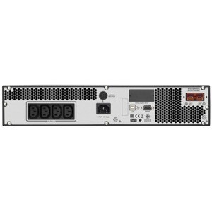APC by Schneider Electric Easy UPS Double Conversion Online UPS - 1 kVA/800 W - 4U Rack-mountable - 4 Hour Recharge - 23.7