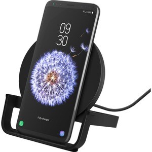 Belkin BoostCharge Wireless Charging Stand 10W - 5 V DC Input - Input connectors: USB