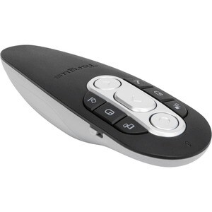 Targus AMP38GL Pointer - Bluetooth/Radio-Frequenz - USB - Laser - Schwarz - Kabellos - 2,40 GHz - Symmetrisch