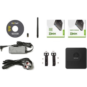 Desktop Computer Zotac ZBOX M ZBOX-MI643-BE - Intel Core i5 10. Generation i5-10210U 1,60 GHz Prozessor DDR4 SDRAM - Mini-