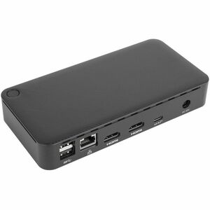 Targus DOCK310EUZ USB-Typ C Docking Station für Monitor, Notebook - Ladefunktion - Schwarz - 2 Unterstützte Displays - 4K 