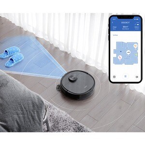 DEEBOT OZMO T8 AIVI VACUUMING MOPPING ROBOT W/ AI