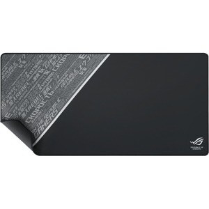 Tapis de souris de jeu Asus ROG Sheath - x 900 mm x 440 mm Dimension - Noir, Gris - Caoutchouc - Antidérapante, Anti-effil