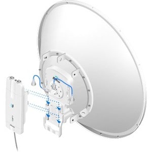 Ubiquiti airFiber 11 AF-11 1.20 Gbit/s Wireless Access Point - 5 GHz - MIMO Technology - 1 x Network (RJ-45) - Gigabit Eth