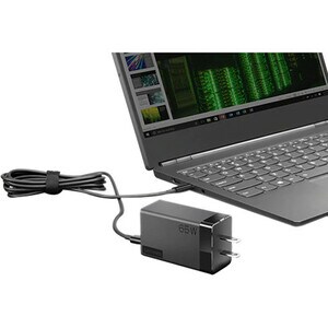 Lenovo 65 W AC Adapter - For USB Type C Device - 120 V AC, 230 V AC Input