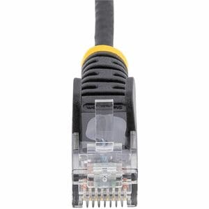 StarTech.com 2 m CAT6 Cable - Slim CAT6 Patch Cord - Black - Snagless RJ45 Connectors - Gigabit Ethernet Cable - 28 AWG (N